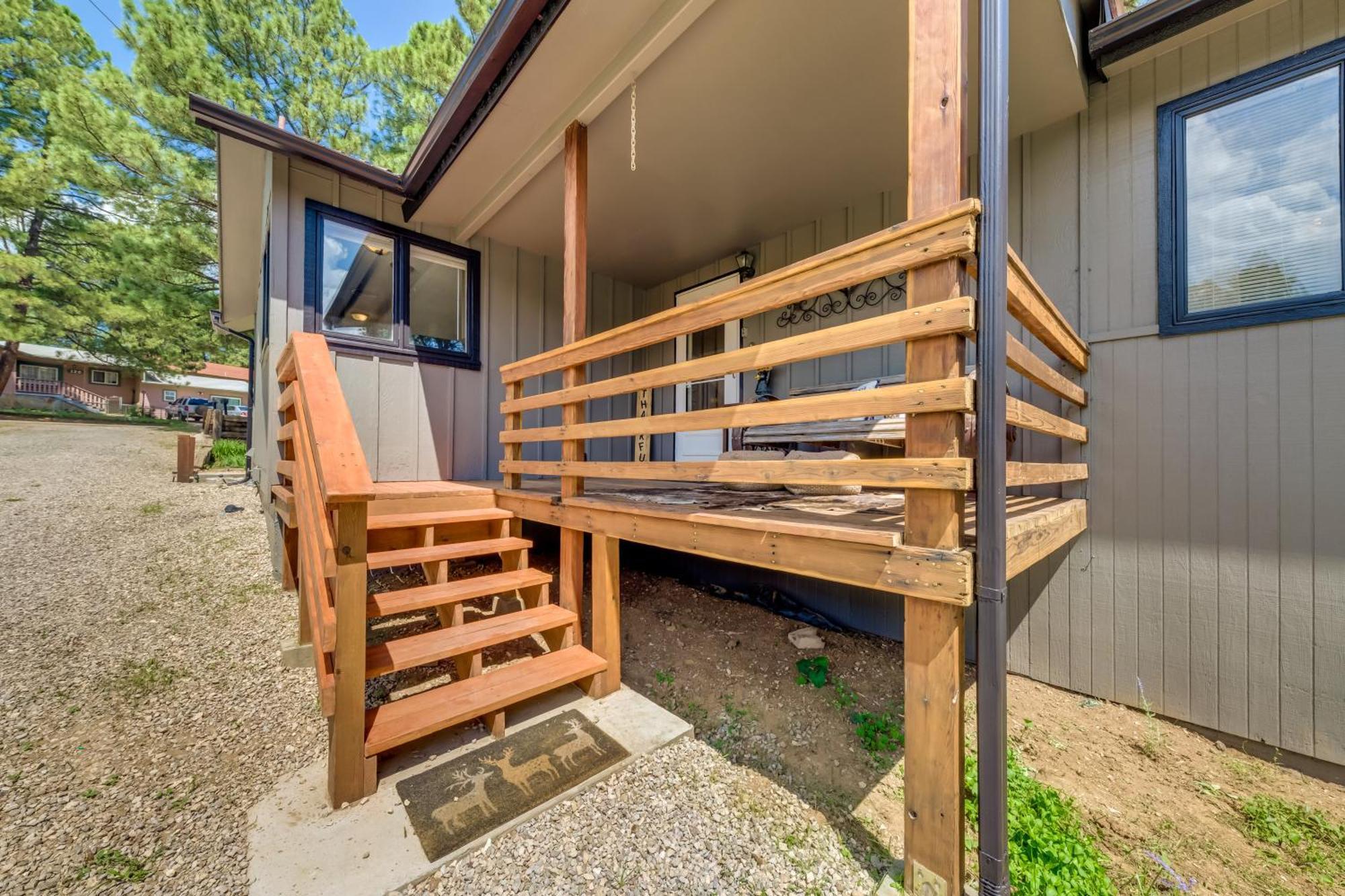 Ruidoso Home With Patio, Walk To Restaurants! Exteriér fotografie