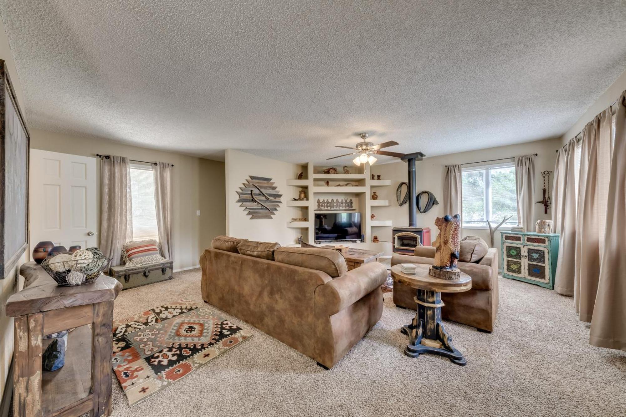 Ruidoso Home With Patio, Walk To Restaurants! Exteriér fotografie